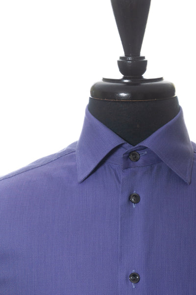 Eton Purple Signature Twill Contemporary Fit Shirt