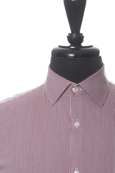 Hugo Boss Red Striped Slim Fit Jenno Shirt