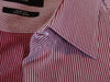 Hugo Boss Red Striped Slim Fit Jenno Shirt