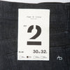Rag & Bone Black Akio Brushed Loopback Fit2 Slim Jeans