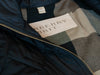 Burberry Brit Navy Blue Cotton Military Winter Coat
