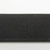 Prada Woodgrain Buckle Leather Belt