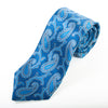 Ermenegildo Zegna Blue Paisley Print Tie