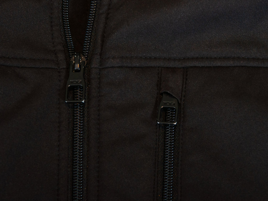 Tumi Tech Black Softshell Fleece Jacket
