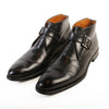 Magnanni Black Strap Boots