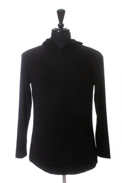 Emmy Deveaux Black Double Layered Hoodie