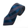 Ermenegildo Zegna Navy Blue Striped Tie