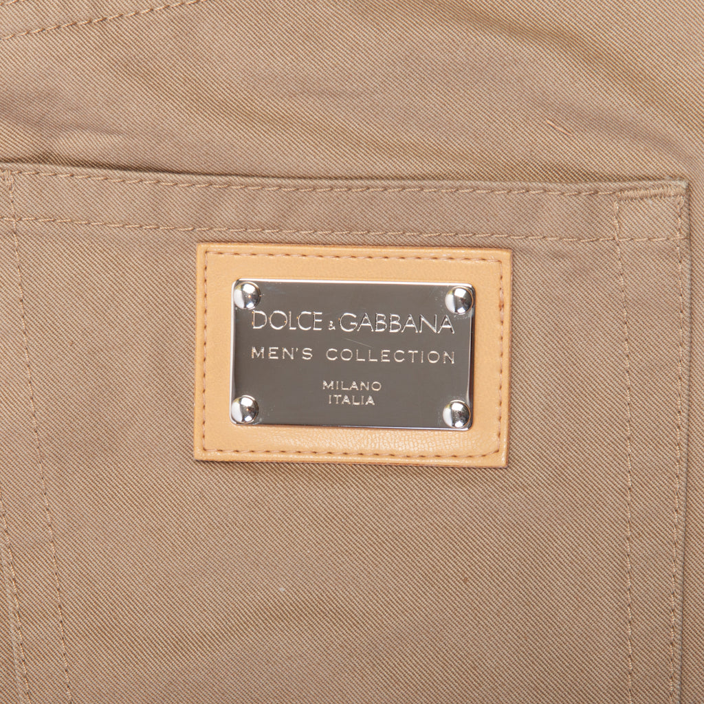 Dolce&Gabbana Brown 16 Classic Fit 5-Pocket Pants