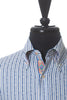 Robert Graham Blue Pattern Stripe Button Down Shirt