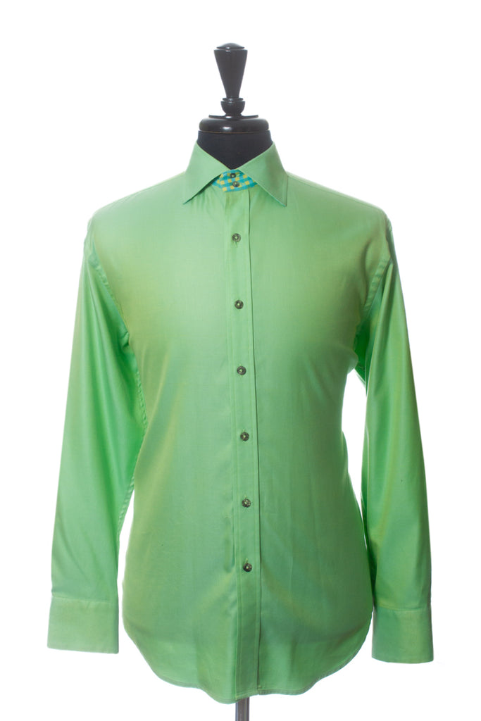 Robert Graham Lime Green Dress Shirt