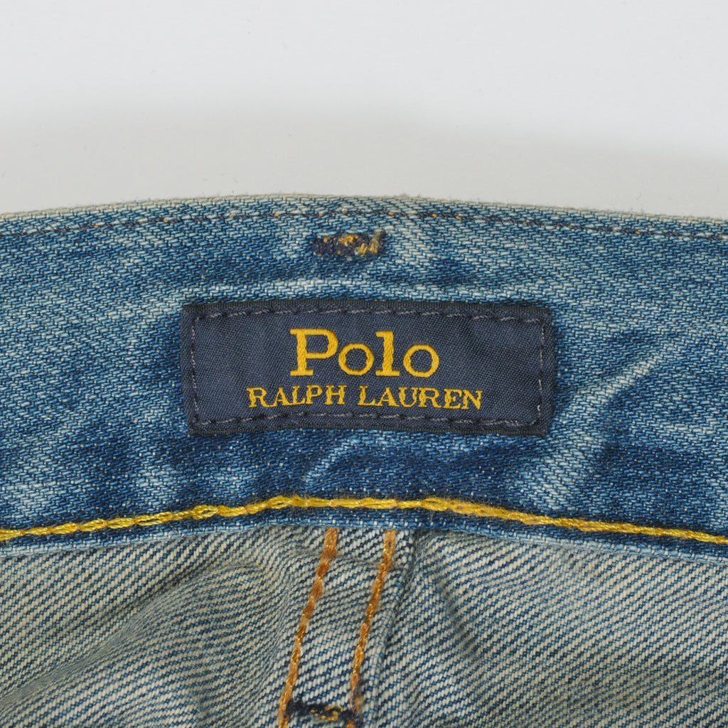 Polo NWT Blue Rope Dyed Varick Slim Straight Jeans
