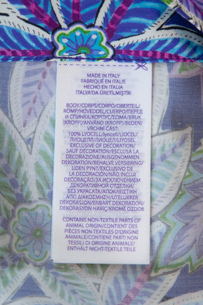 Ralph Lauren Purple Label Floral Camp Shirt