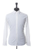 Prada White Stretch Cotton Dress Shirt