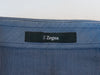 ZZegna Navy on Grey Striped Drop8 Fit Shirt