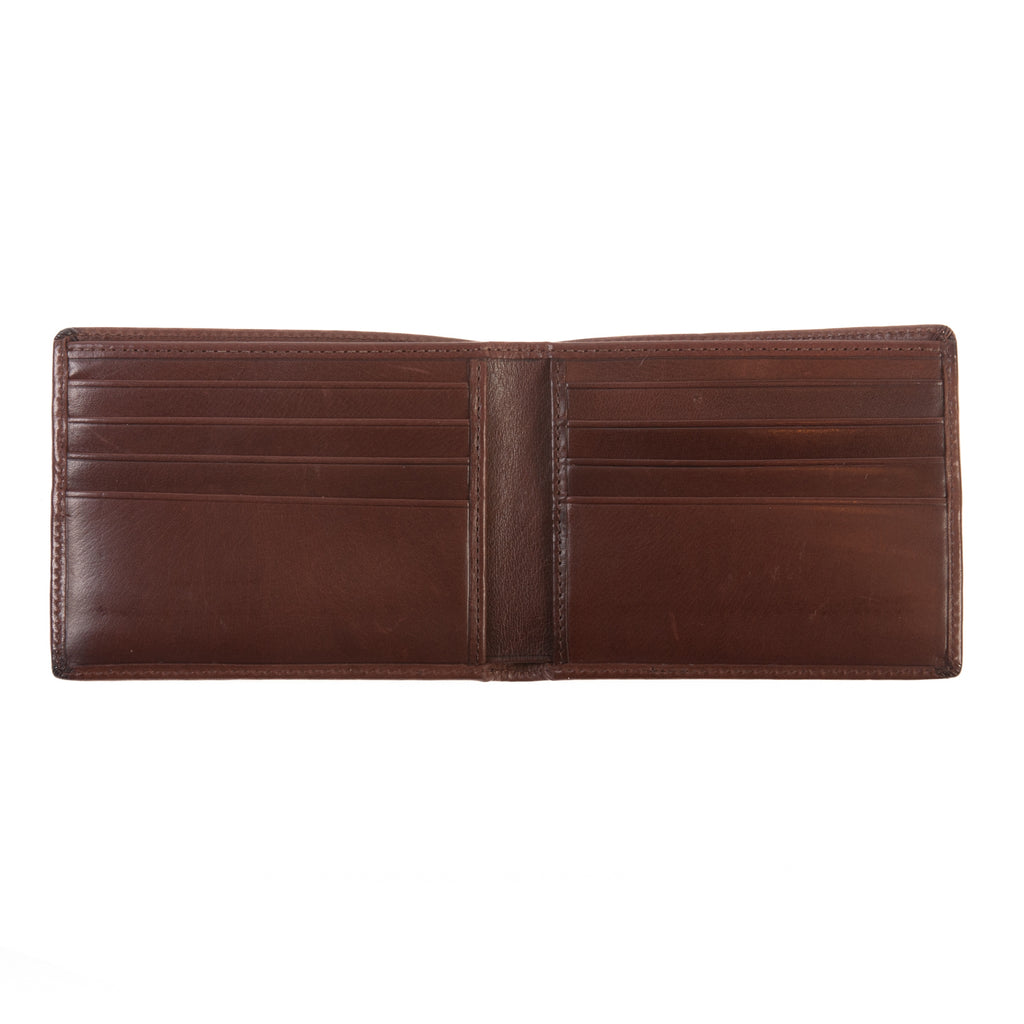 Coach Brown Leather Bi-Fold Wallet