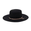 Tentree Black Harlow Boater Hat