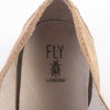 Fly London Sand Brown Suede Monk Strap Shoes