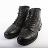 Prada Black Leather Combat Boots
