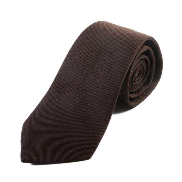 Eton Brown English Silk Tie