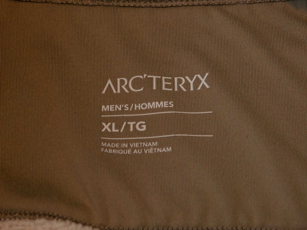 Arc’Teryx Cloud Grey Covert Half Zip Fleece Jacket