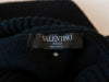 Valentino Noir Black Cashmere Roll Neck Sweater