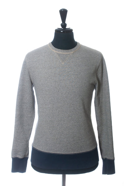 Wallace & Barnes Grey Crew Neck Pullover
