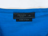 Prada Blue Lightweight Wool V-Neck Sweater