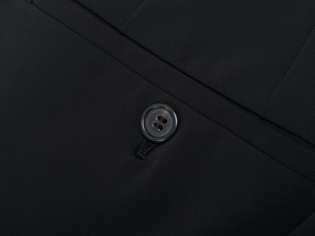 Prada Black Button Fly Trousers