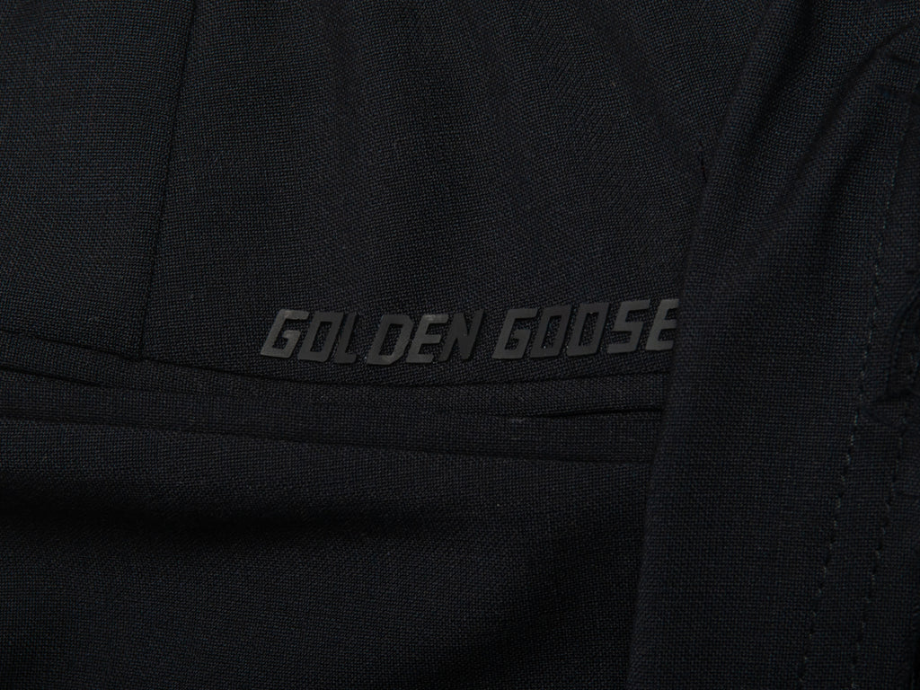 Golden Goose Black Frayed Edge Pants