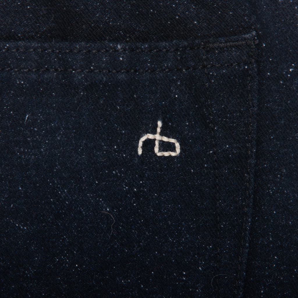 Rag & Bone Black NAP Fleck RB15X Slim Straight Jeans
