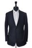 ZZegna Charcoal Grey on Black Drop 8 Deco Blazer