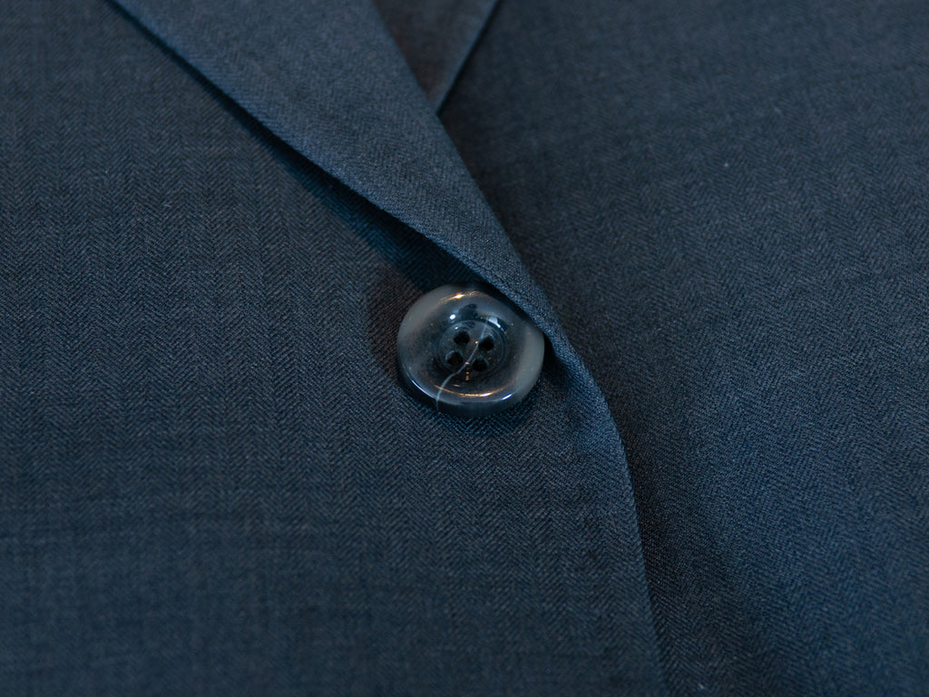 Suits by Curtis Elliot Grey Herringbone 3-Piece Suit
