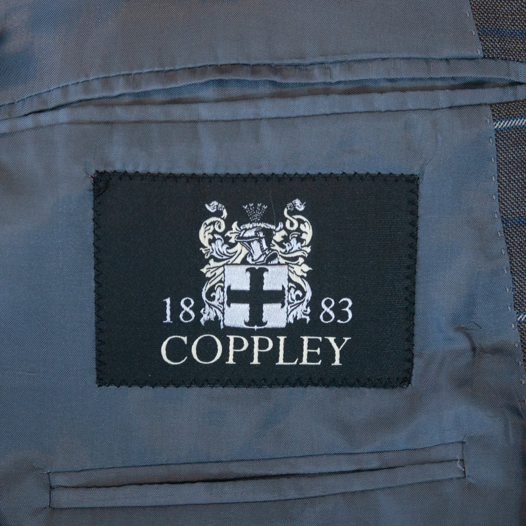 Coppley Dark Grey Check Biella Blazer