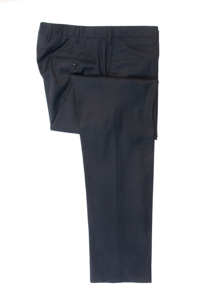 Incotex Charcoal Grey Classic Fit Pattern Benson Pants