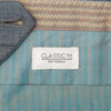 Incotex Grey Classic Fit Pattern Benson Pants