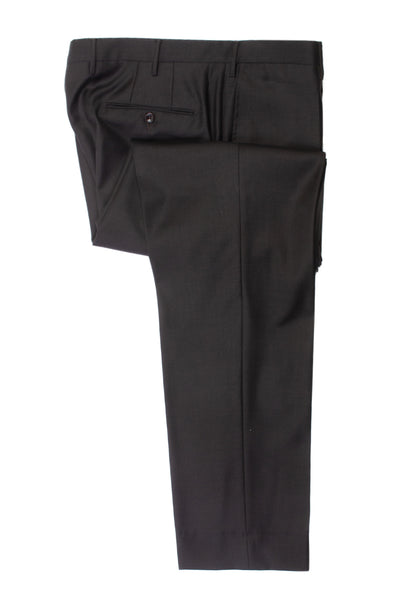 Incotex Chocolate Classic Fit Pattern Benson Pants