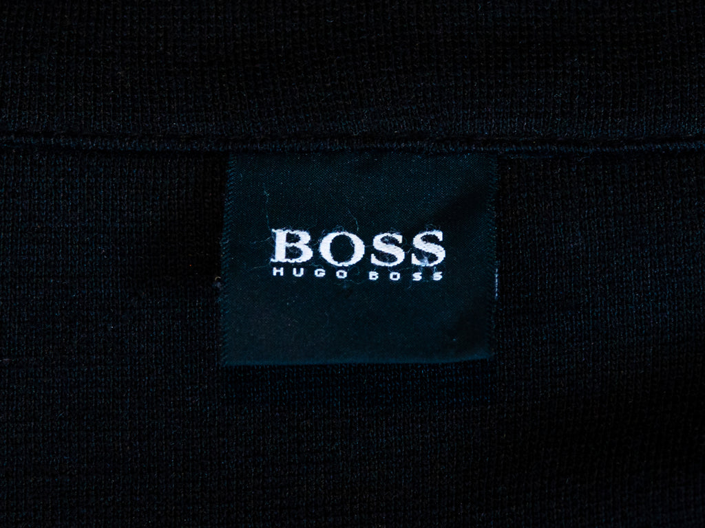Hugo Boss Black Wool Ave2/6 Knit Jacket