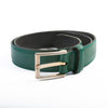Hugo Boss Green Textured Leather Belt