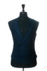 Luigi Bianchi Navy Blue Houndstooth Vest