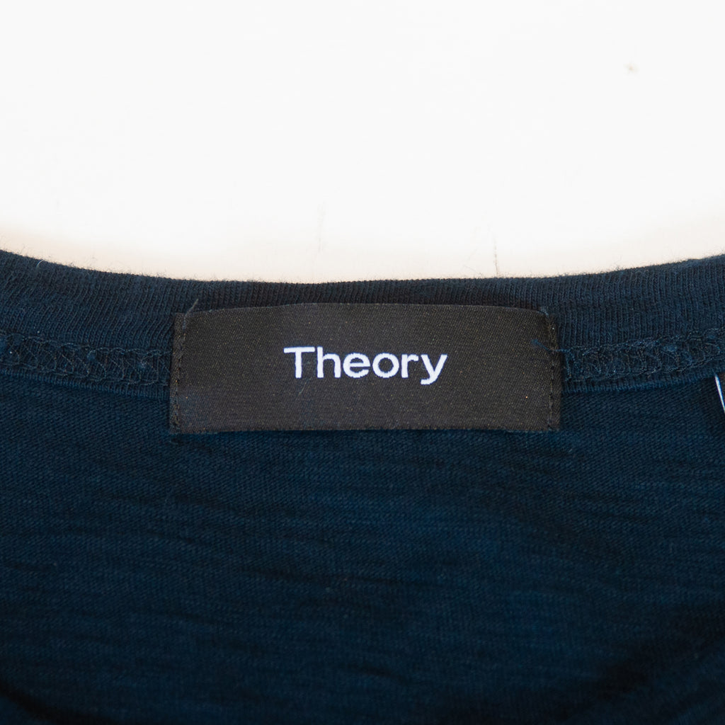 Theory Midnight Blue Crew Neck T-Shirt