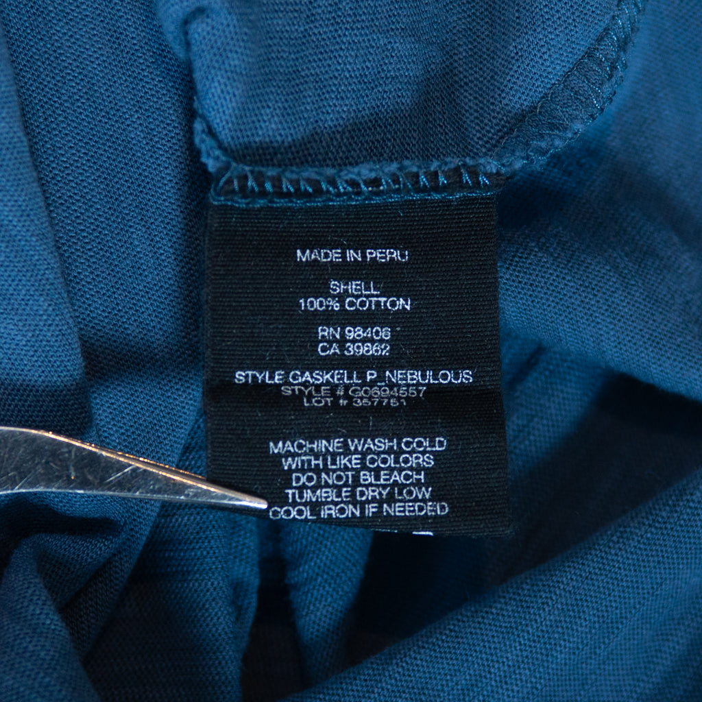 Theory Medium Blue Gaskell Nebulous Pocket T-Shirt