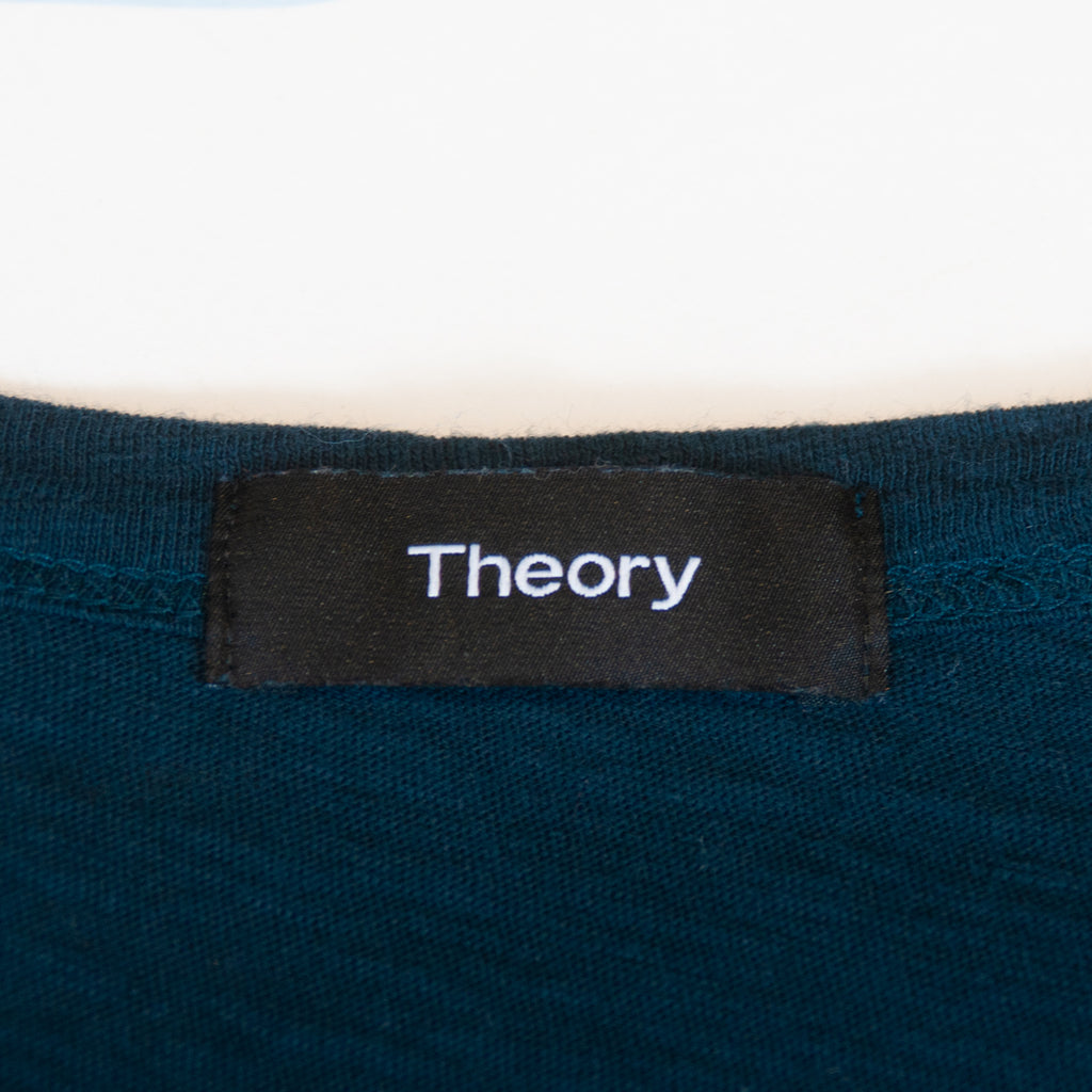 Theory Dark Blue Pocket T-Shirt