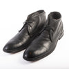 Hudson Black Leather Desert Boots