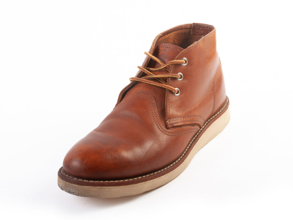 Red Wing Brown 3140 Heritage Work Chukka Boots