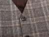 Empire 1917 Brown on Grey Check Vest