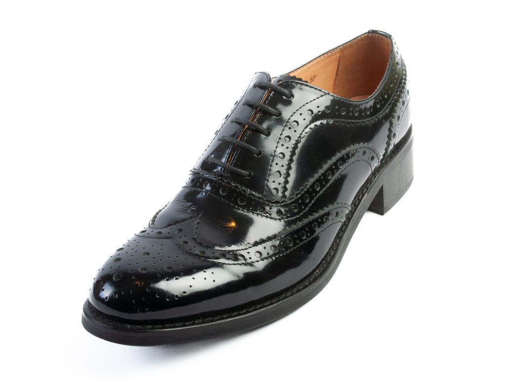 Church's Black Wingtip Oxford Shoes - Main Image