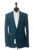 Marc Darcy London Blue Check Tweed Dion Blazer