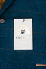 Marc Darcy London Blue Check Tweed Dion Blazer