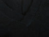 Saks Fifth Avenue NWT Black Merino Wool V-Neck Sweater