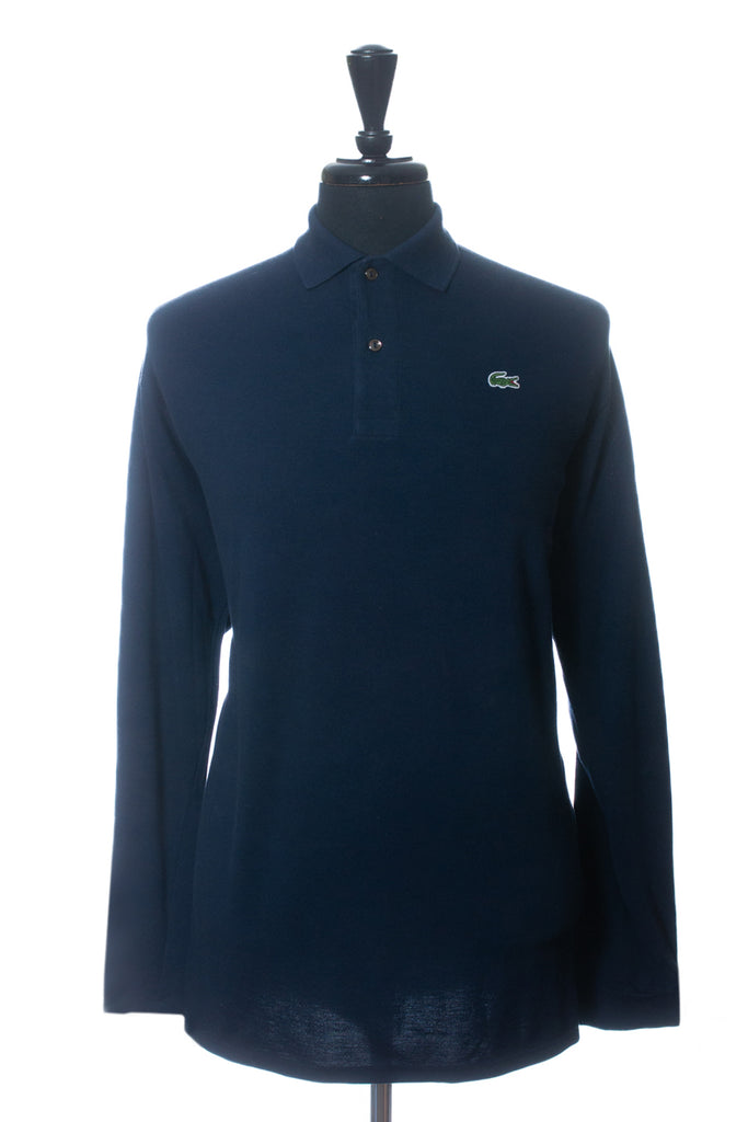 Lacoste Dark Blue Long Sleeve Polo Shirt